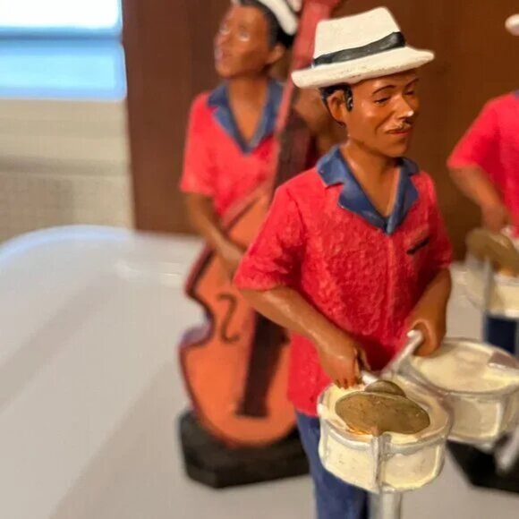 Jazz Figurines (Set of Five) Vintage! (c/x) - Picture 12 of 13